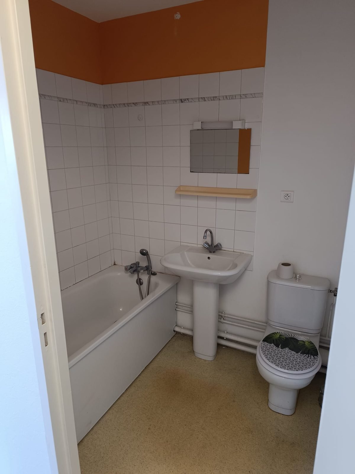 Création de salle de bain à Vertou — avant